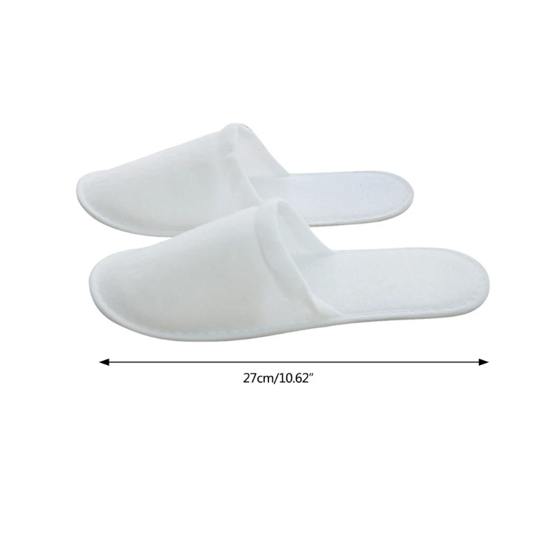20 Pairs Hotel Guest House Slippers Disposable Slippers Unisex Spa Slipper