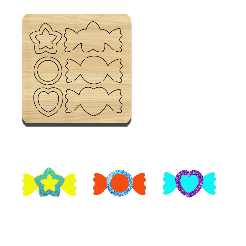 

Деревянная пресс-форма BY10 для игрушек, подходящая для большинства машин