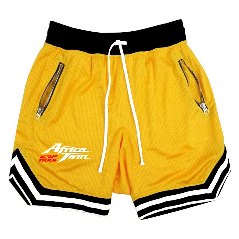 African twins Crf 1000 L Crf1000 clothing 2023 summer new elastic waist leisure sports fashion print shorts.
