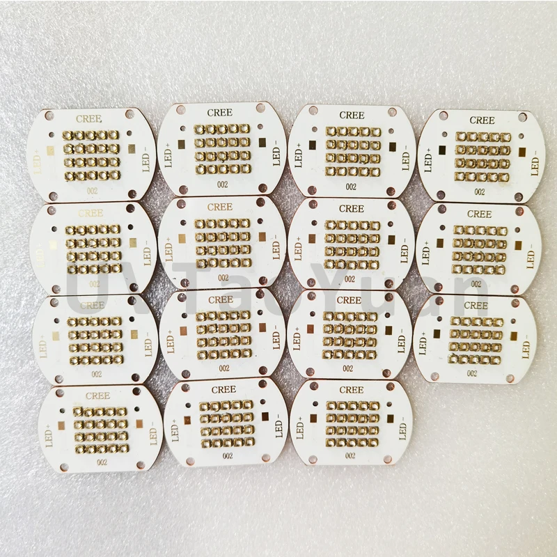 UVTaoYuan 50W UV LED COB 모듈 395nm 잉크 경화 광원 (실험 테스트 및 무대 공연용)