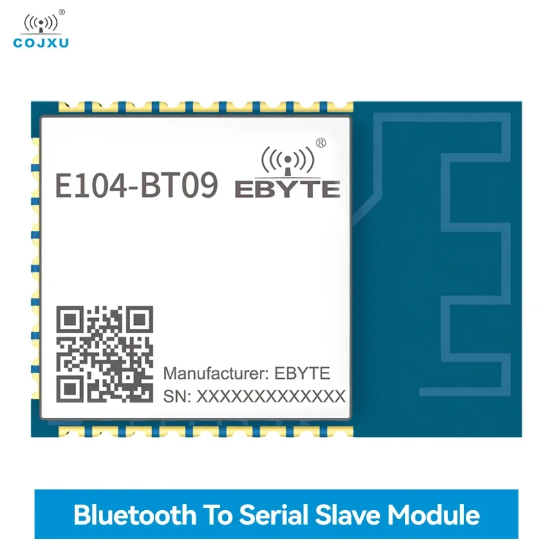 4PCS TLSR8208B BLE 5.0 Bluetooth to Serial Port Module 11.5dBm COJXU E104-BT09 Low Power Consumption Slave Role Module