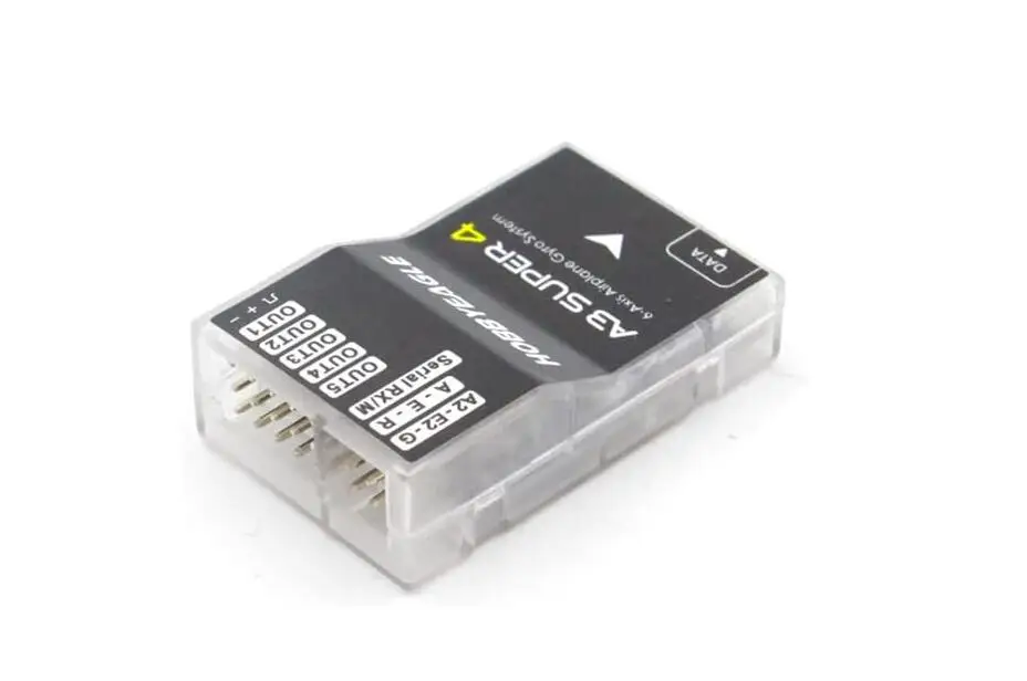 Gyroscope A3 Super4 pour planeur RC – 6 axes, 6 modes, compatible SBus