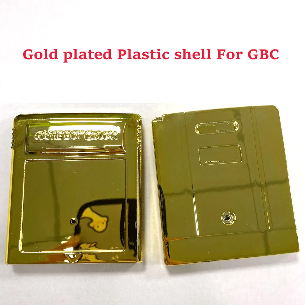 Cartridge Gb Card Shell For For Part Cover Replacement Gbc Gold Clear Shell Game Plated Plastic