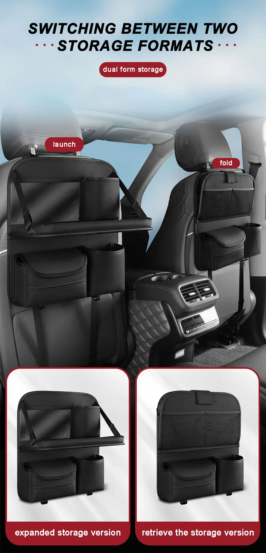 Car Seat Back Organizer - buyfoor