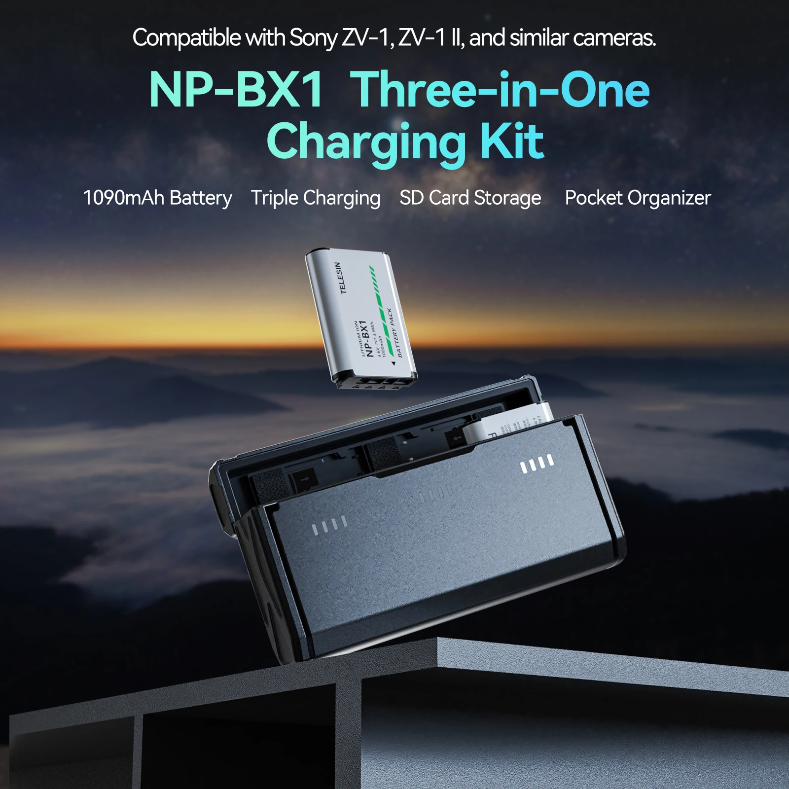 NP-BX1 NPBX1 Batterij En Led Usb Dual Charger Met ... – Vicedeal - View #4