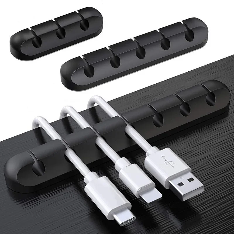 Cable Clips Cable Holder 3/5/7 Clips Cable Winder