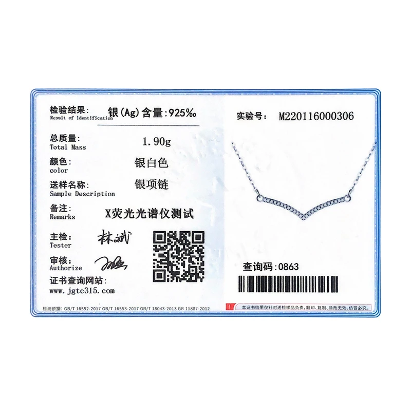 Modian Simple Fashion Cubic Zirconia Pendant Real 925 Sterling Silver Chain Link Chain Necklace For Women Wedding Silver Jewelry pendant necklace silver necklace silver pendant