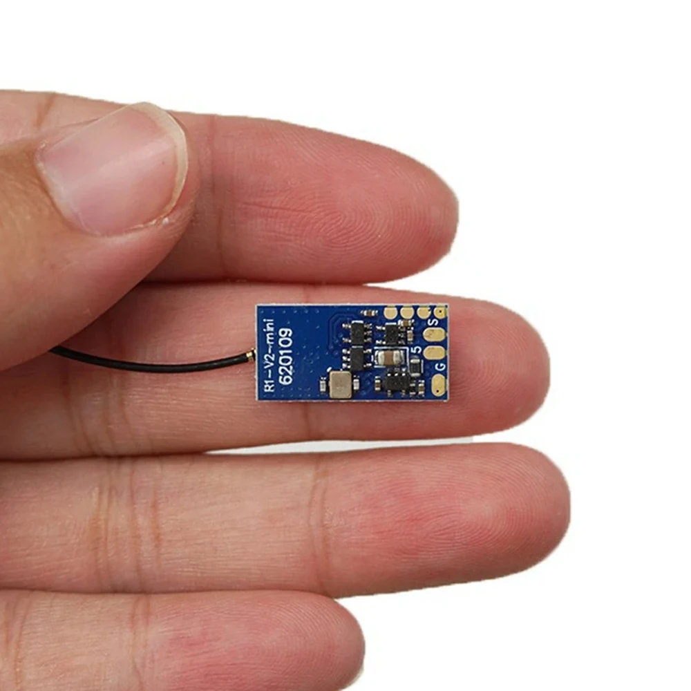 Jumper R1 V2 Mini Receiver Compatible with FrSky D16 XM+ RXSR SBUS Jumper T-Lite T18 T16 T12 T8SG 3