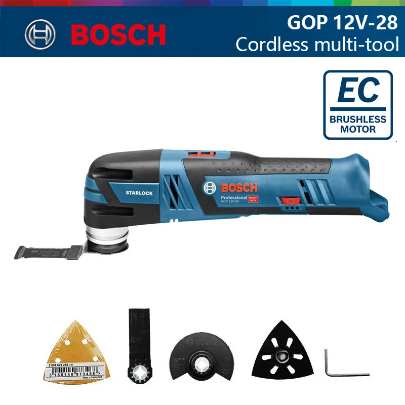 Bosch Cordless Multitools Gop 12v28 Brushless Electric Oscillating