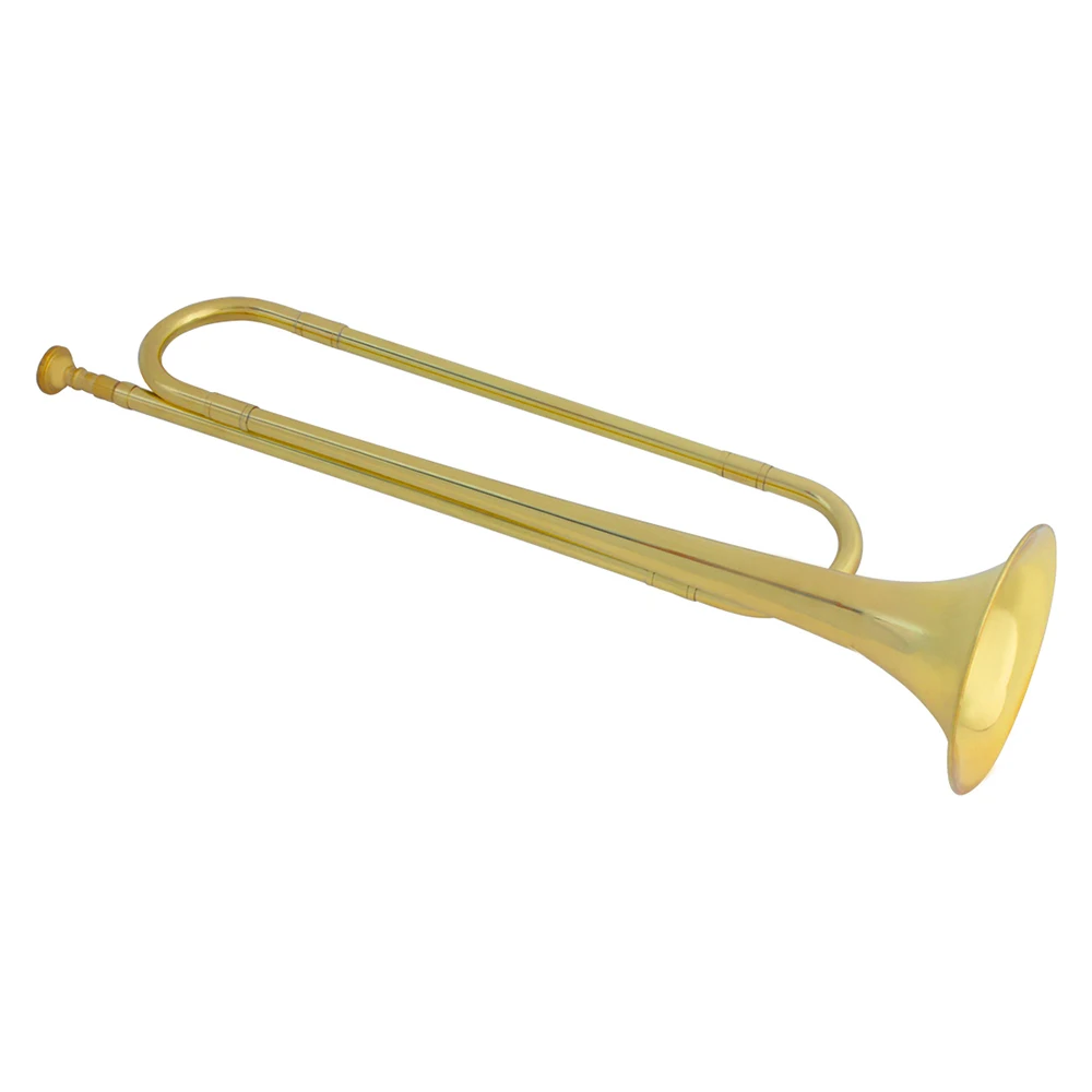 Metal Trumpet Professional Brass Instrument Youth Horn Bugle for Musical Gifts School Band Cavalry Beginner Military Orchestra trumpet instrument