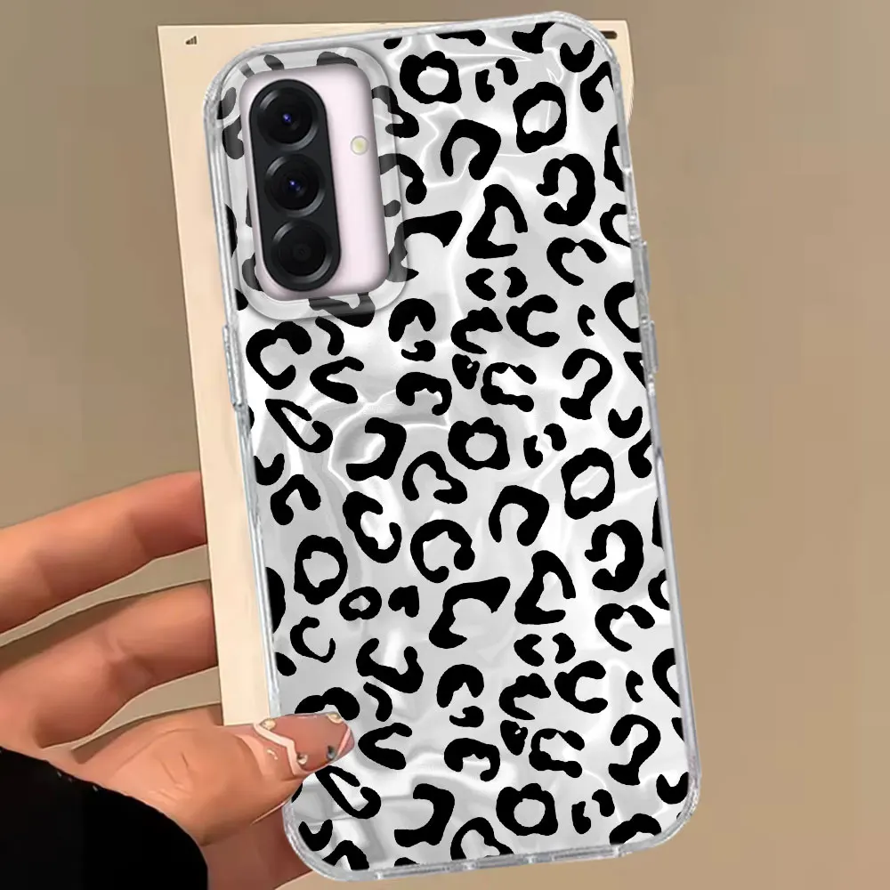Korean Leopard Print Girls Phone Case Cover