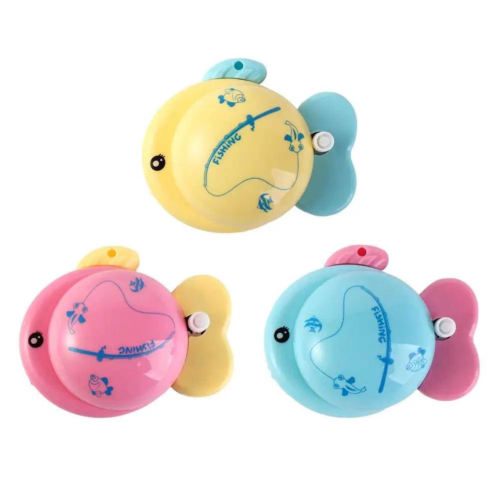 

Classical Montessori Toy Interactive Clockwork Model Magnetic Musical Fish Plate Kids Fishing Toy Rotating Fishing Game