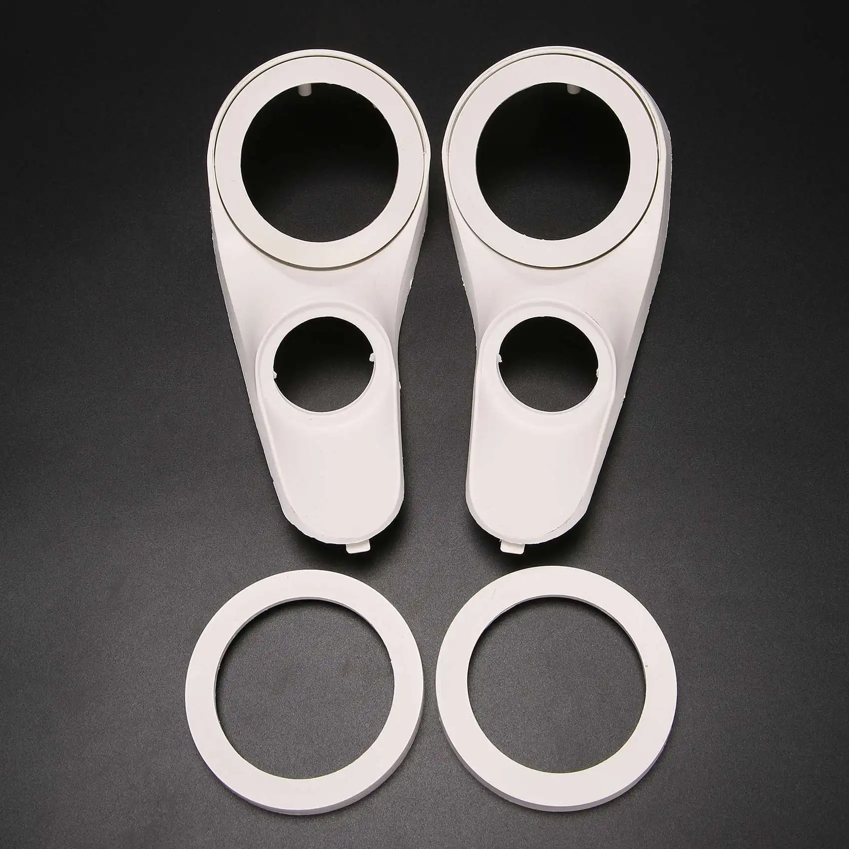 For 2/3.5/3.8 /4 Inch Speakers Car Audio Speaker A-Pillar Modified Three-Way Tweeter Bracket Plastic Washer Gasket car speaker bracket