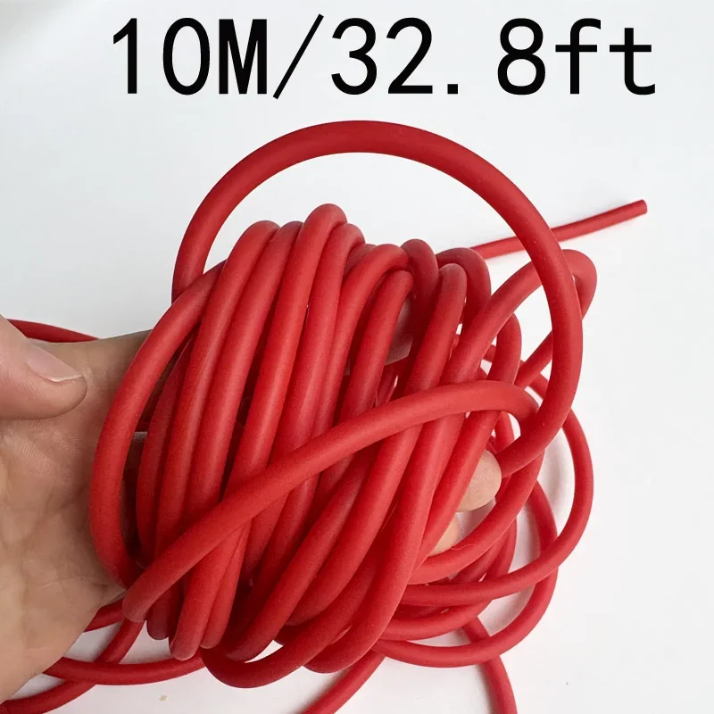 OD 5mm 1미터/2미터/5미터/10미터 고무 튜브 천연 순수 라텍스 고무 밴드