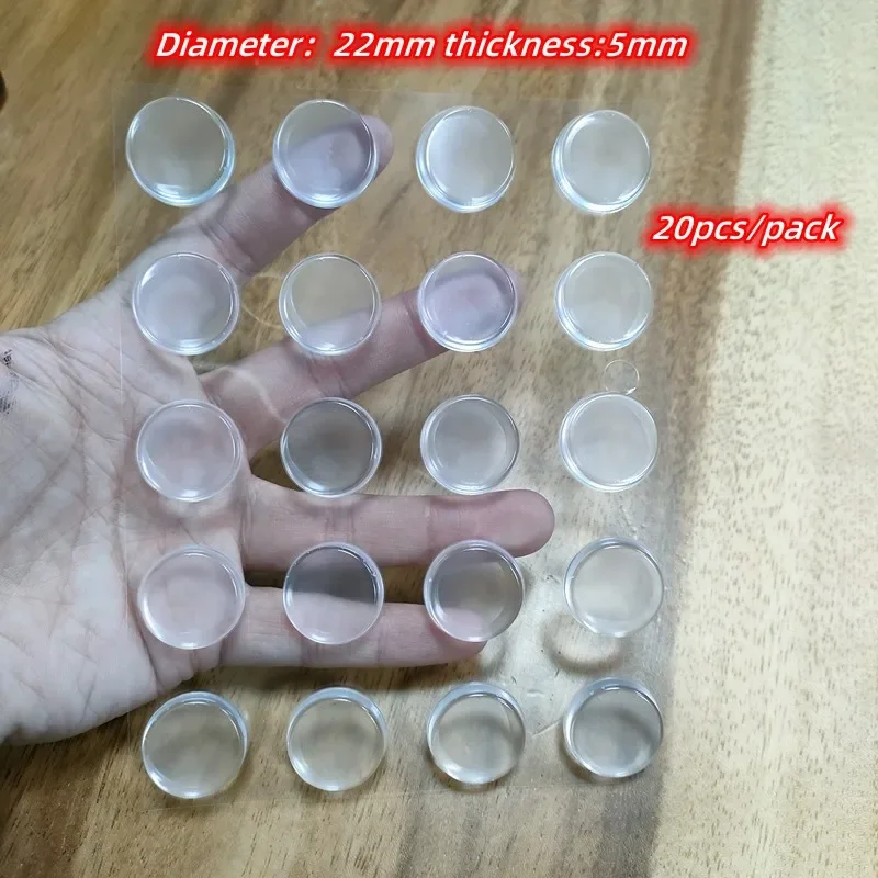 Clear Silicone Door Bumper and Wall Protection Pad