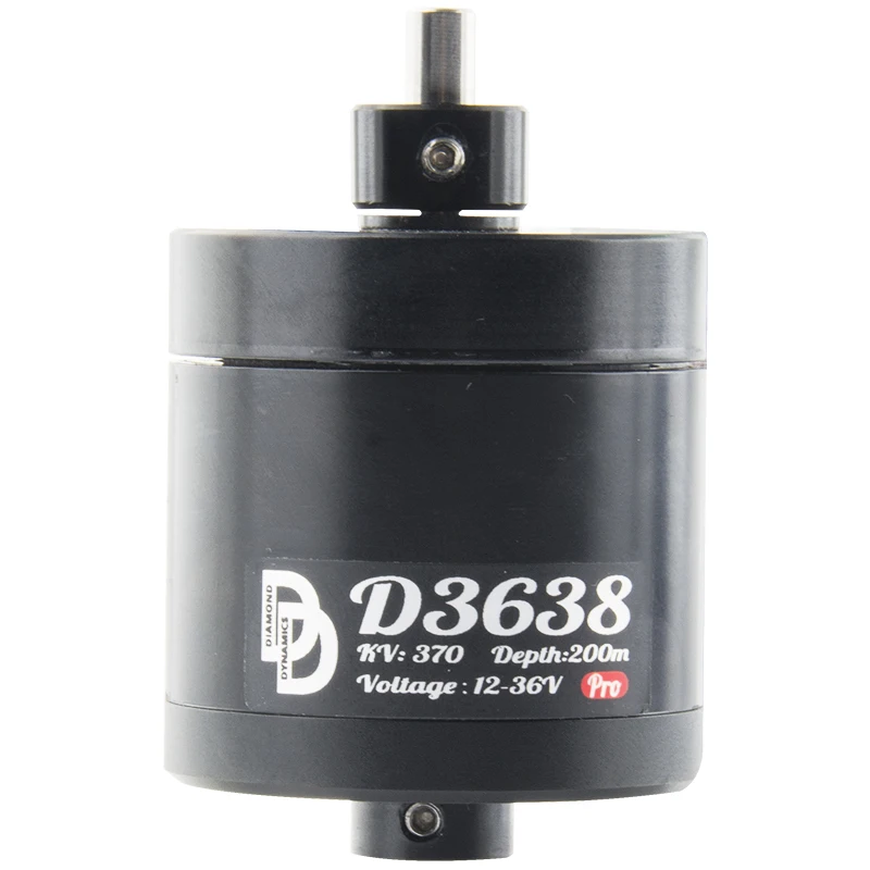 

DD 3638Pro Underwater Waterproof Brushless Motor 350KV 12-36V Depth 200m for Robot ROV Thruster