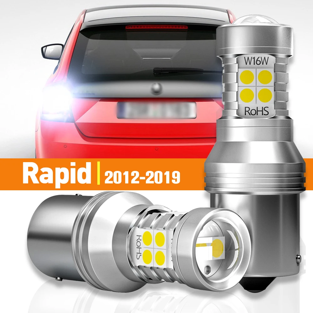 

2pcs LED Reverse Light For Skoda Rapid NH1 NH3 2012 2013 2014 2015 2016 2017 2018 2019 Accessories Canbus Lamp