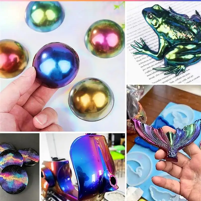 10/20 Colors Set Resin Color-changing Pigment Epoxy UV Resin Pigment Colorant DIY Jewelry Making Tools Accessories