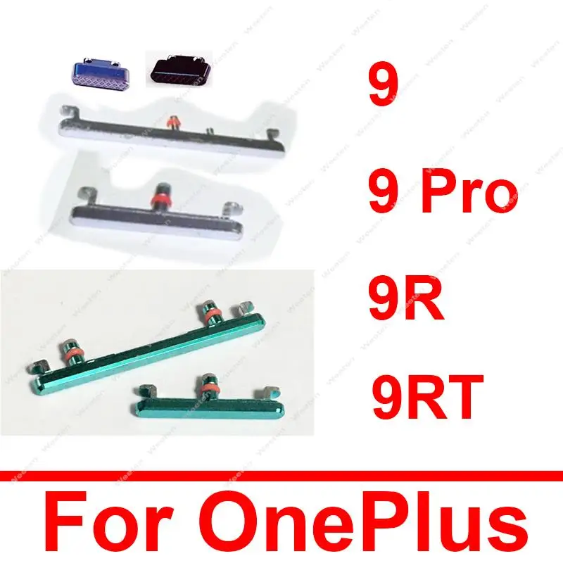 

Power Volume Mute Button For OnePlus Oneplue 1+ 9 9 Pro 9R 9RT 5G ON OFF Power Volume Mute Side Keys Parts