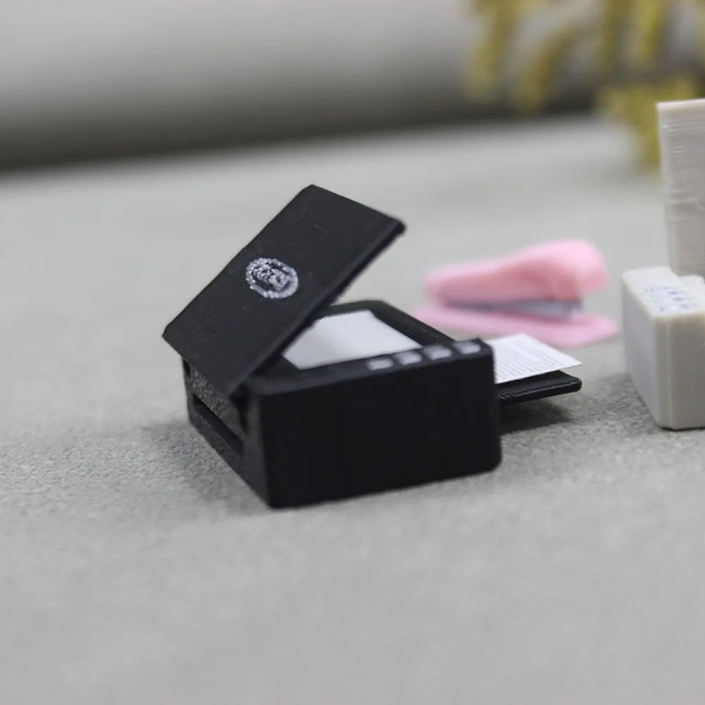 Miniature Plastic Dollhouse Printer Toy for Kids