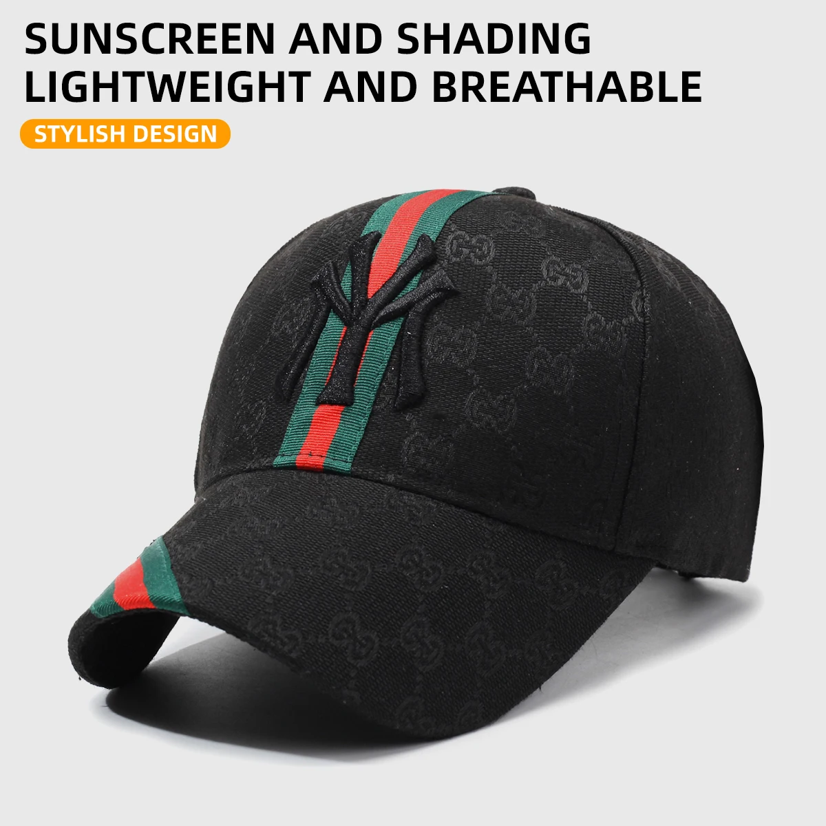 Breathable Baseball Cap for Men and Women, Running Cap, Sun Hat, Outdoor Baseball Cap, Summer Sun Hat with Business Function Package