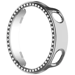 Elegant Hollowed - Out Diamond Protective Cover (Silver)