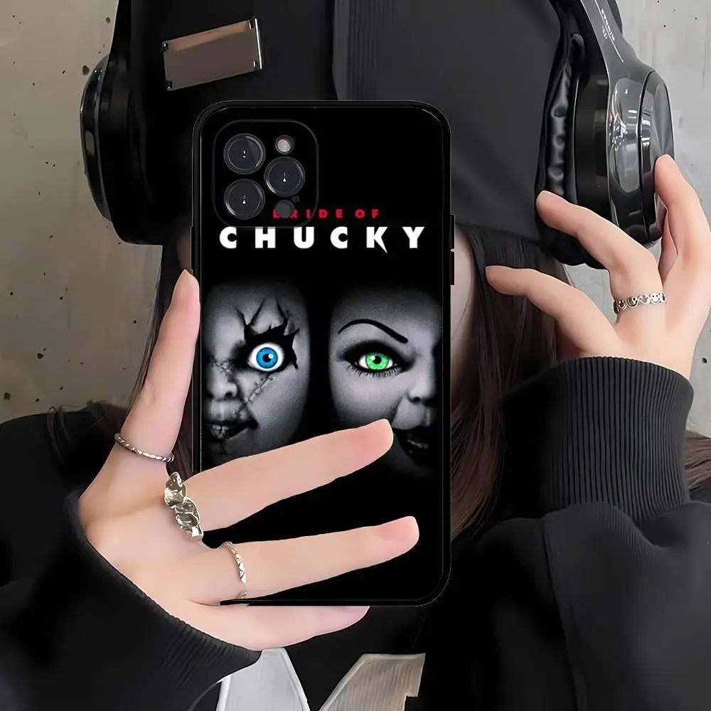 Horror Movie-Inspired Chucky Doll Soft Silicone Phone Case Cover
