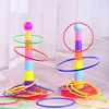Children Throw Circle Game Ferrule Stacked Toys Fun Indoor Outdoor Parent-Child Interactive Circle Layers Early Education Gift 4