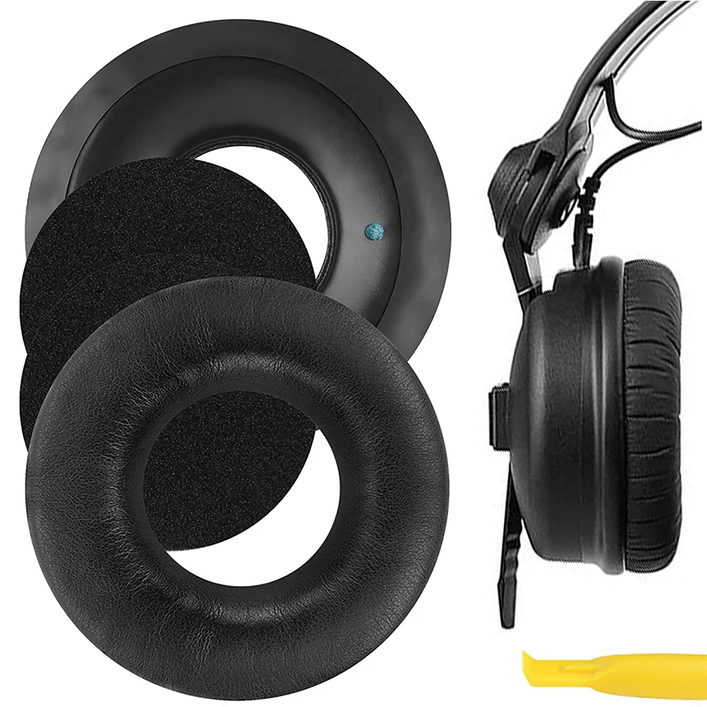 Sennheiser HD 25 25-2 25SP Plus 라이트 알루미늄 헤드폰 액세서리 이어 쿠션 메모리 폼 커버용 교체용 이어 패드