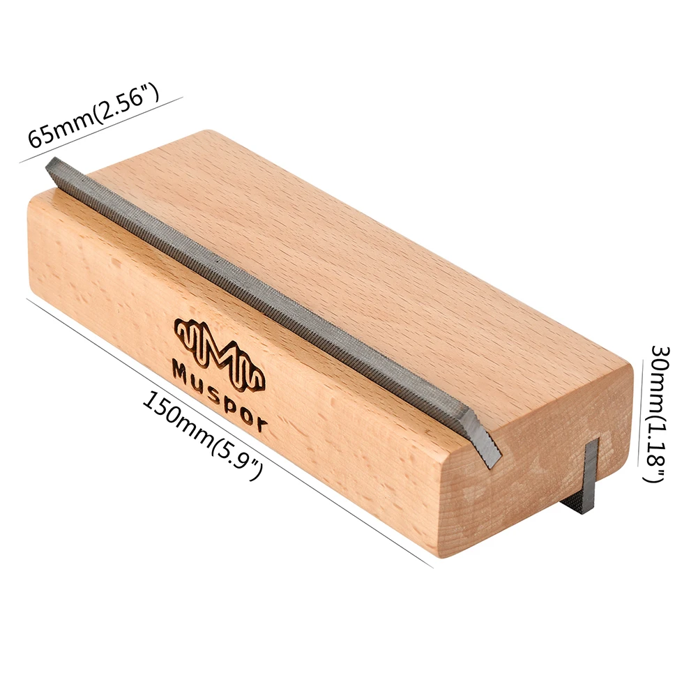 Guitar Fret Crowning File Luthier Tool High Carbon Steel