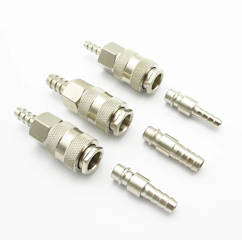 4 Raccordi Pneumatici 3/8" A 12 Mm - Connettori Per Aria Compressa, Qualità Industriale - Foto 2