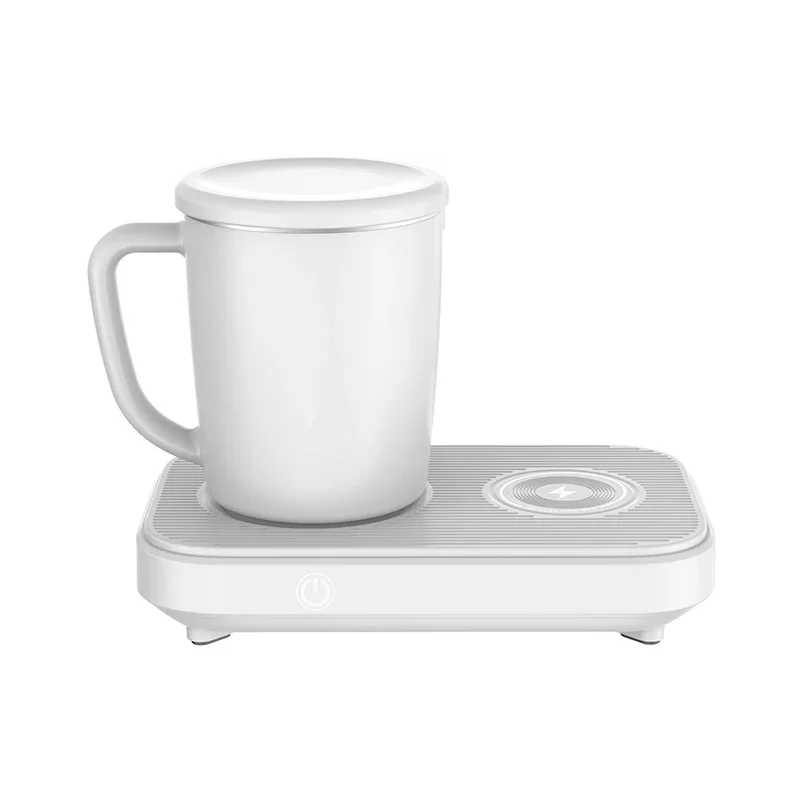 Hot & Cold Heating Refrigerated Cup Pad with Wireless Charging Water Thermostat Coaster Rapid Cooling Cup Home Office Coffee Mug 5