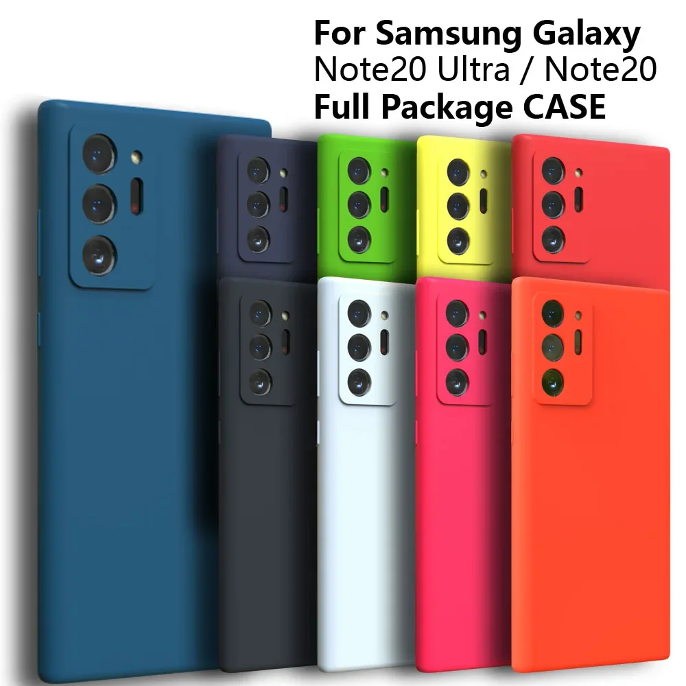 Silky Silicone Soft-Touch Protective Case - Full Back Cover
