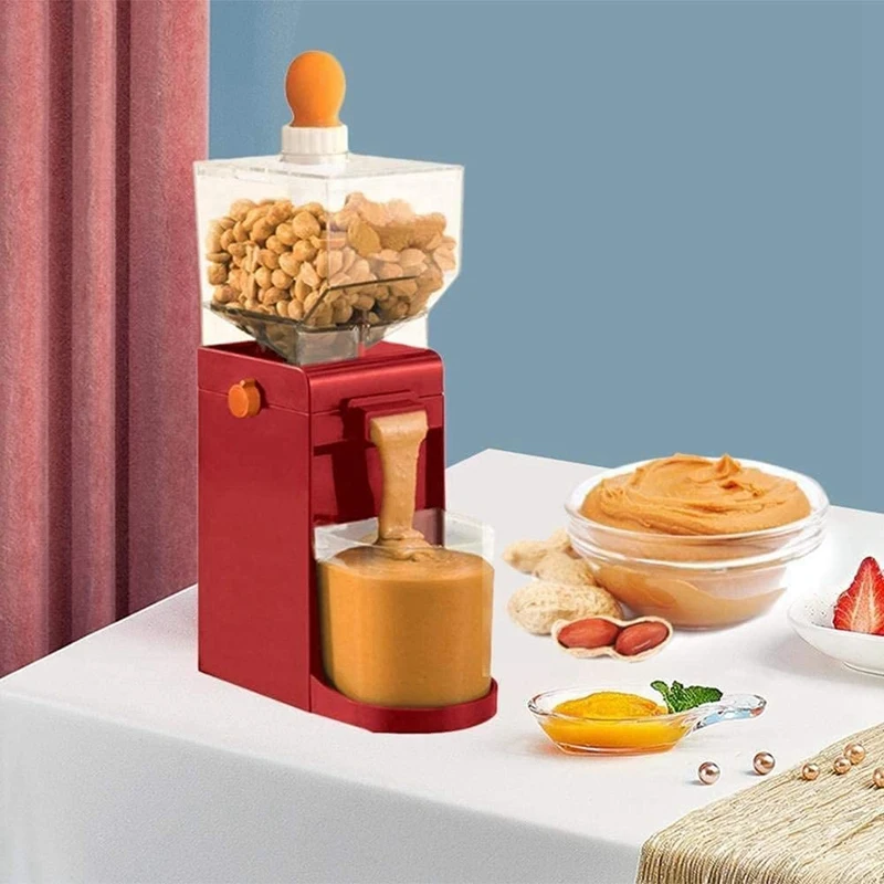 Electric Peanut Butter Maker Machine,Sesame Sauce Nut Grinder,Automatic Milling Grinding Machine,For Grinding Easy To Use 4