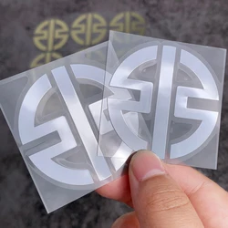 Pure Nickel Motorcycle Logo Stickers Emblem Badge Decals for r KAWASAKI H2 NINJA H2R z125 Z250 Z400 z650 z750 z1000 Z900 Z800
