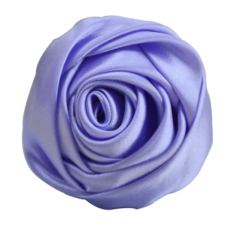 4PCS/lot 5.5cm Satin Fabric Handmade Three-Dimensional Simulation Rose Bud Wholesale DIY Jewelry Shoes And Hat Accessories