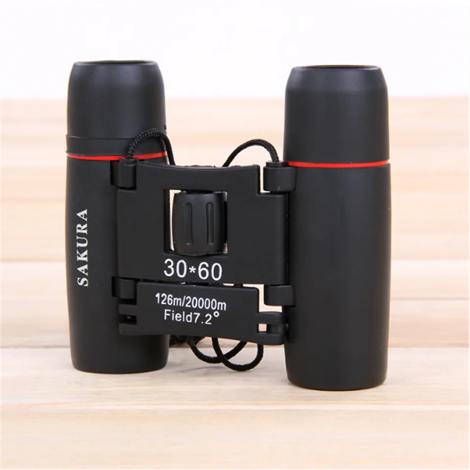 Sakura 30X60mm HD Telescope Red Film Binocular Low-light Telescope
