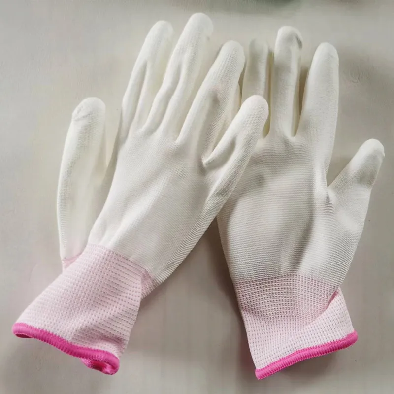 6pair Antistatic Gloves Anti Static ESD Electronic Working Gloves pu coated palm coated finger PC Antiskid for Finger Protection 4