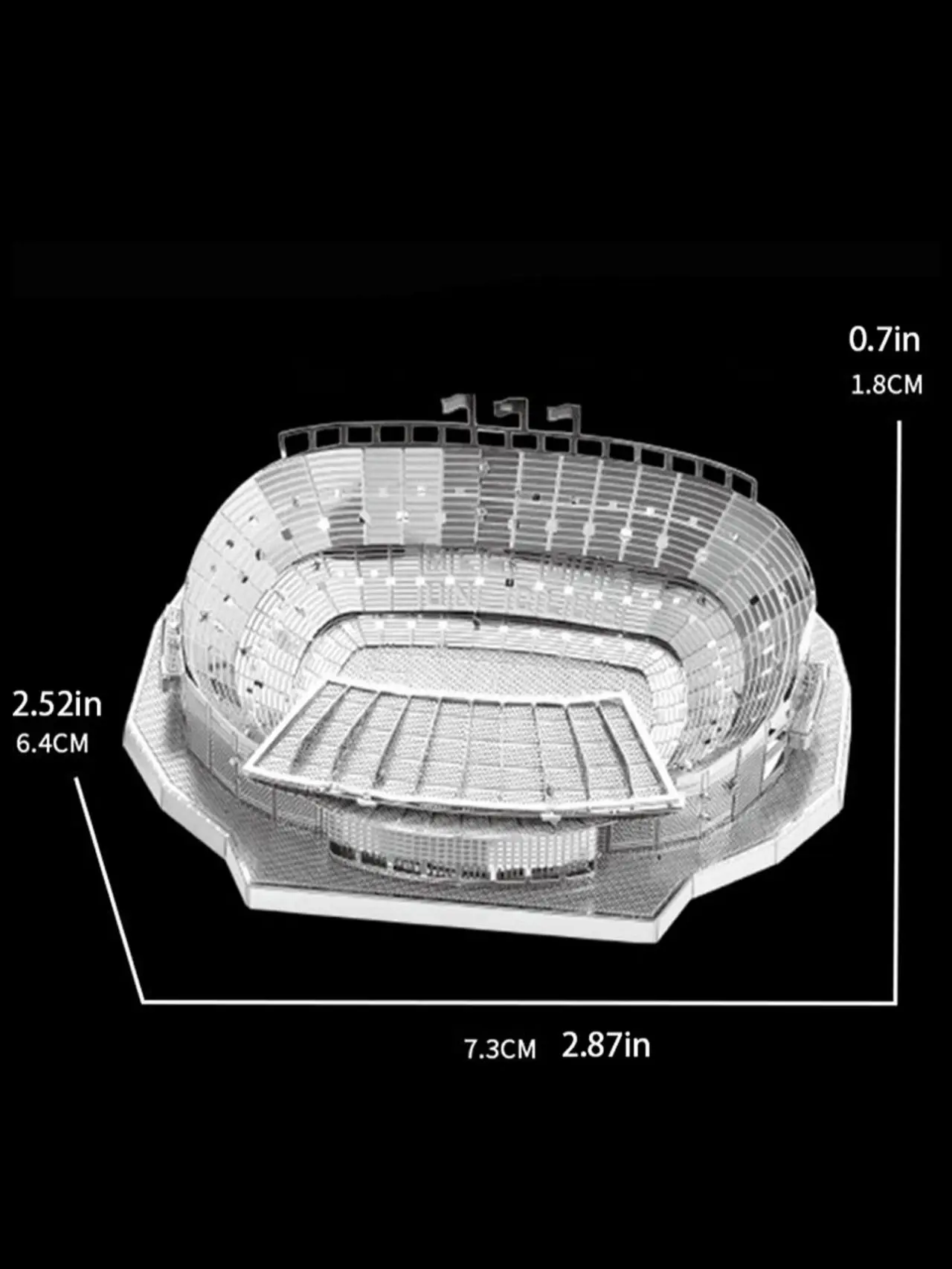 3D 금속 퍼즐 모델 키트 DIY 레이저 컷 퍼즐 어린이용 조립 장난감