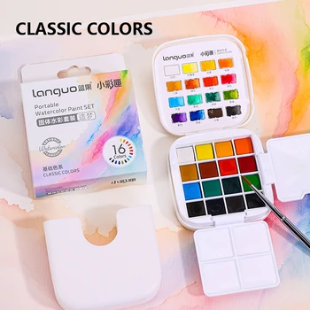 Portable Watercolor Paint Set 5