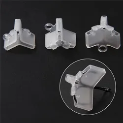 50Pcs Durable White Fishing Treble Hooks Covers Safety Protector Case Triple hook cover for lures Fishing Accessories Size 1#-5#