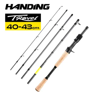 HANDING Portable Travel Fishing Rod 5–6 Sections 40–43cm 1