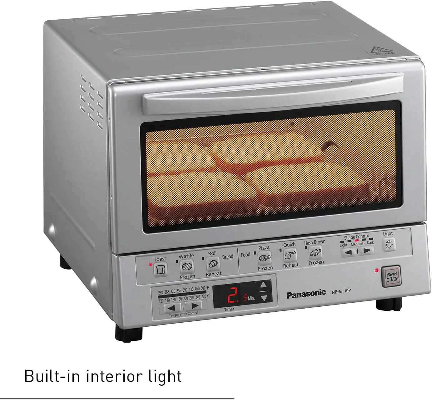 Toaster Oven FlashXpress with Double Infrared Heating and Removable 9 Inner Baking Tray 5