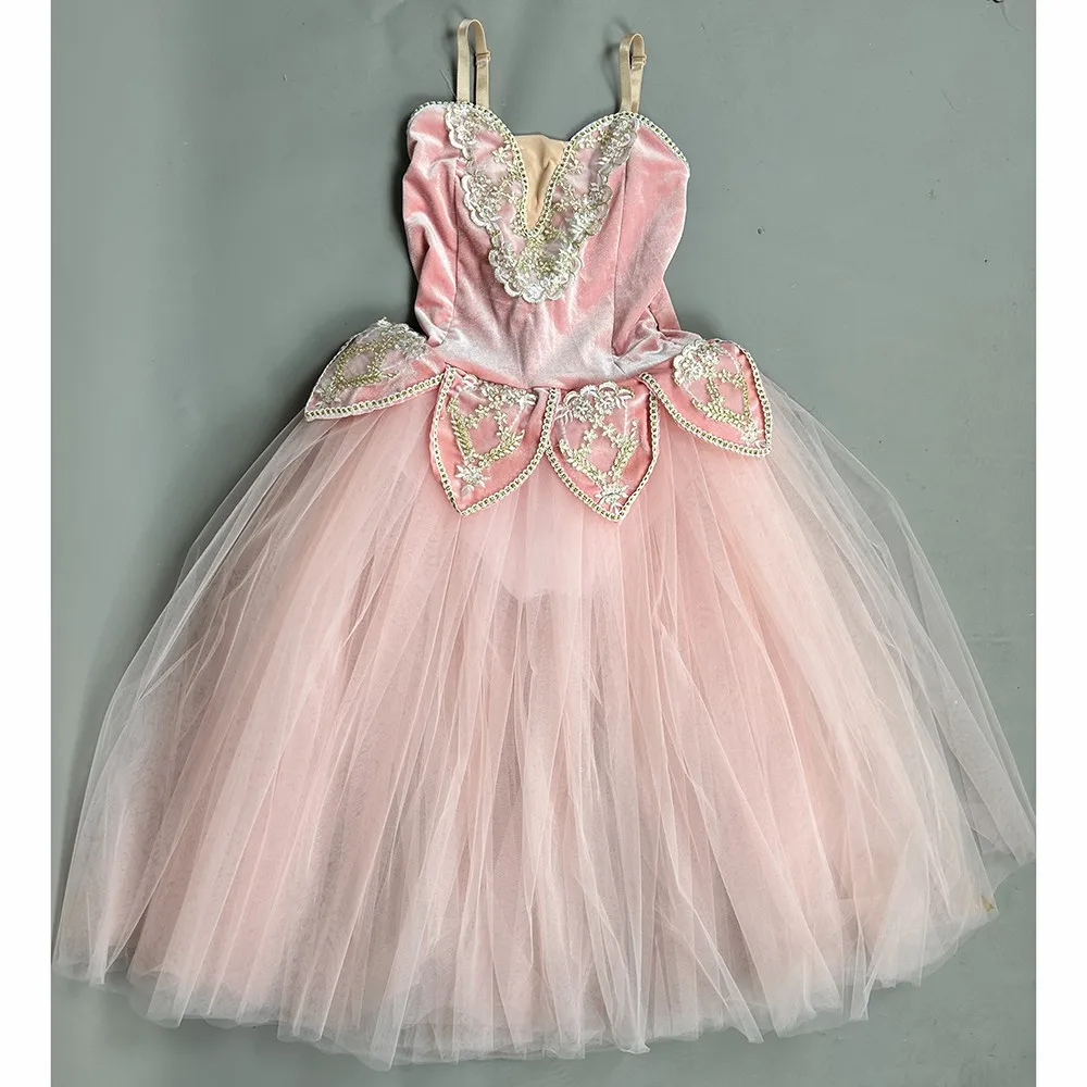 Fonma Girls Ballerina Swan Lake Costume Ruffle Sleeve Ballet Tutu Toddler Ballet Leotards Dance White