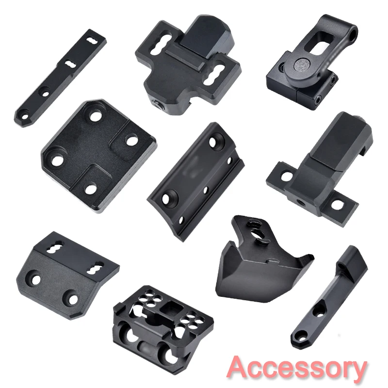 

M300 M600 Tactical Flashlight Side Base weapon Scout light Offset Mount Mlok Keymod 20MM Rail Gun Accessory Airsoft hand blocker