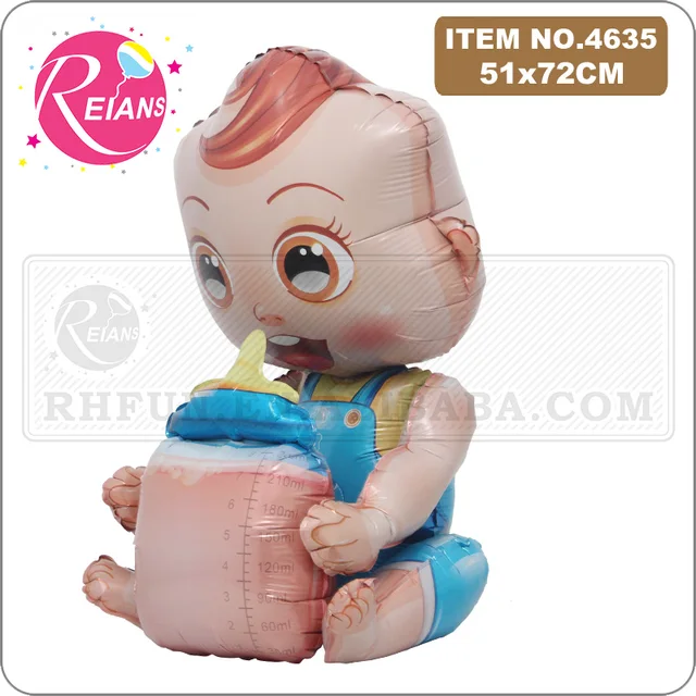 Balão de Folha 4D para Bebê: Uma Decoração Encantadora para Comemorações Especiais 3 Balão de Folha 4D para Bebê