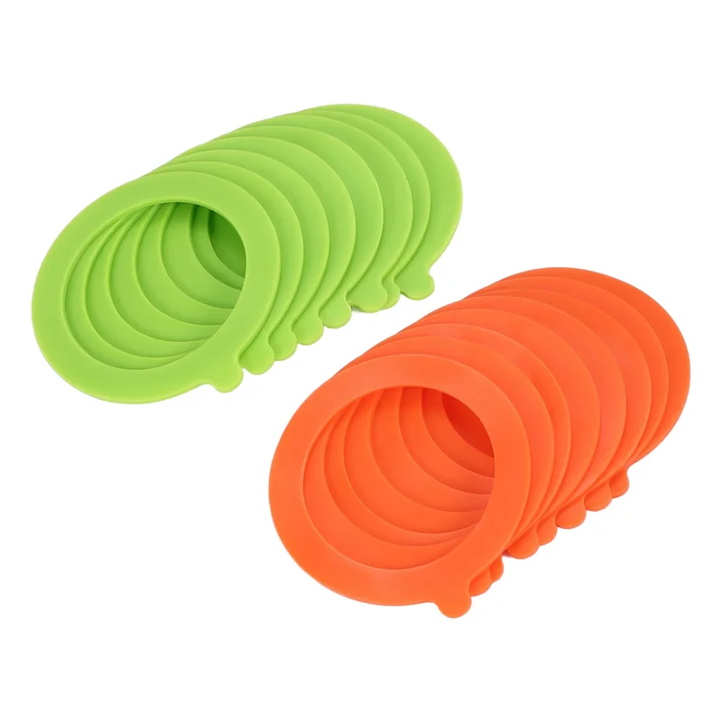 Rubber Seals For Glass Jars,Silicone Gaskets Canning Seals Replace Airtight Sealing Lids Rings For Canning Jar