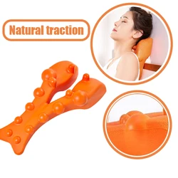 Cervical Chiropractic Relieve Fatigue and Relax Pillow for Pain Relief Cervical Massage Neck Shoulder Stretcher Relaxer Pillow