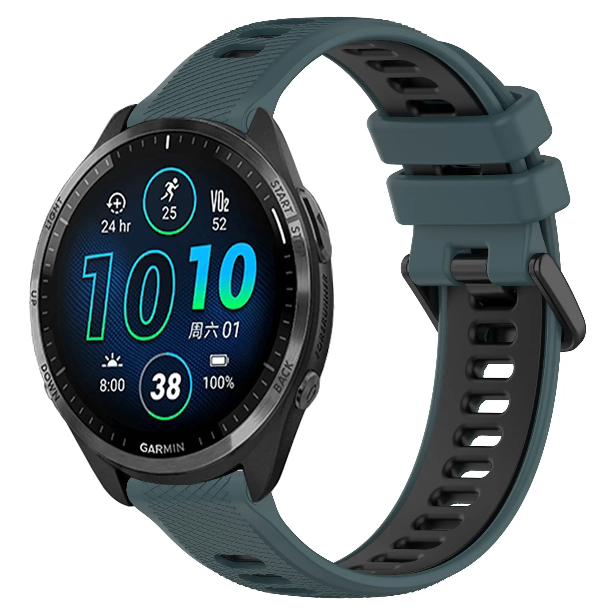 Premium Silicone Watchband - Universal Fit 18-22mm Strap