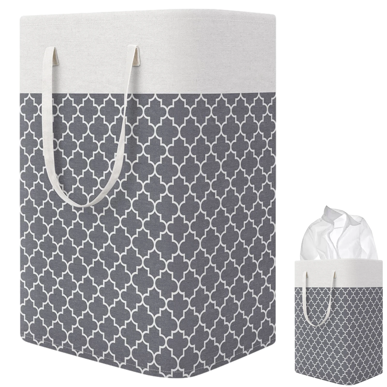 

Dirty Clothes Hamper Folding Laundry Basket With Handle 75L Laundry Room Organization And Storage Laundry Bin For Bedroom